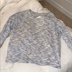 Lululemon open back long sleeve top